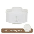 thumbnail image 2 of DPTALR 5-grid Multifonction Grande Capacité Boîte de Rangement Bureau Étudiant Bureau Seau Porte-Brosse de Maquillage Rotation, 360 Degrés Rotation Stylo Personnalisé Titulaire, 2 of 3