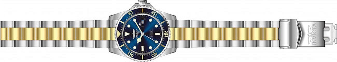 Invicta Men's 25716 Pro Diver Quartz 3 Hand Blue Dial Watch