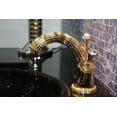 thumbnail image 4 of Artica Swarovski Chrome Gold Single Hole Bathroom Sink Faucet, 4 of 4