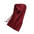 thumbnail image 4 of Bufanda con capucha de punto Zulema Gorro calentador de cuello de esquí Rojo 56 cm x 32 cm, 4 of 8