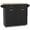 Black, variant on Costway Rolling Kitchen Island Kitchen Island Cart with Drop Leaf Trash Can Cabinet Gray