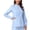 Blue, variant on Scrubs jacket for women, Women's Medical Scrubs Jacket with Pockets Pink,XL