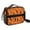 Basketball and Silhouette, variant on Basketball and Jersey Gray Pattern Insulated Lunch Bag with Shoulder Strap and Bottle Holder,Bento School Lunch Bag Box,11x9.5x3.5 Inches