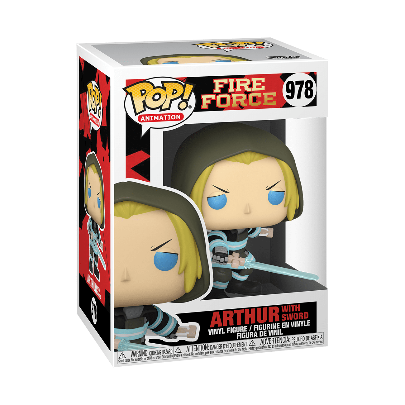 Fire Force Iris Funko Pop! - Figura In Vinile 3 3/4" Con Custodia Protettiva Pop Box - 3