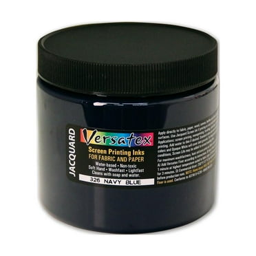 Jacquard Versatex Screen Printing Ink, 16 oz., Navy