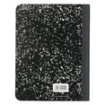 Mead Composition Book, Wide Ruled, 100 Sheets, Black Marble (72936