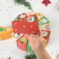 thumbnail image 6 of Shoreew 12Pcs/Set Christmas Treat Box Fan Design Cookie Box Combination Cartoon Small Gift Boxes Christmas Candy Boxes for Xmas Party Favors, 6 of 6