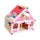 thumbnail image 4 of Casa de muñecas de madera Villa fácil de montar Casa de simulación DIY Juguete de simulación para niñas de 3 años en adelante Regalo para niños, 4 of 9