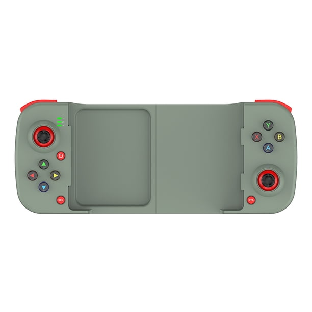 Sywqhk Controlador de juegos compatible con Bluetooth Gamepad para teléfono móvil para PUBG (Verde)