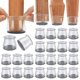 thumbnail image 1 of 24pcs Silicone Chair Leg Protectors For Hardwood Floors Table Feet Covers,stool Leg Protection Caps,furniture Cup With Felt Pads Silicone Furniture Le, 1 of 4