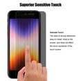thumbnail image 6 of UZWZW 4 Pack Privacy Screen Protector Tempered Glass for iPhone SE 3 (2022) / SE 2 (2020) 4.7 inch, 6 of 7