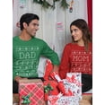 thumbnail image 3 of Mom & Dad Matching Ugly Christmas Sweatshirts Matching Couple Set Outfit Red XX-Large / Sweatshirt Green XX-Large, 3 of 6