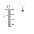 thumbnail image 4 of Birthstone Heart Pendant, 4 of 5