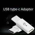 thumbnail image 3 of Compatible Mobile Phone Tablet Female Android Micro USB Adapter Converter Type-C Connector Charging Cable BLACK 10PCS, 3 of 8