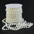 thumbnail image 2 of Pearlized Chain Flower Wrapping DIY Accessories Floral Arrangement for Centerpieces Table Decorations Mini Catcher Quartz Sand Water Bottles with inside Quartz Candle Holder Hanging Beads Decorative, 2 of 7