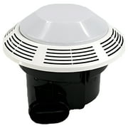 Ventline V2280-50 10 Duct 50 CFM 115V Ventilation Fan for Bathroom - White