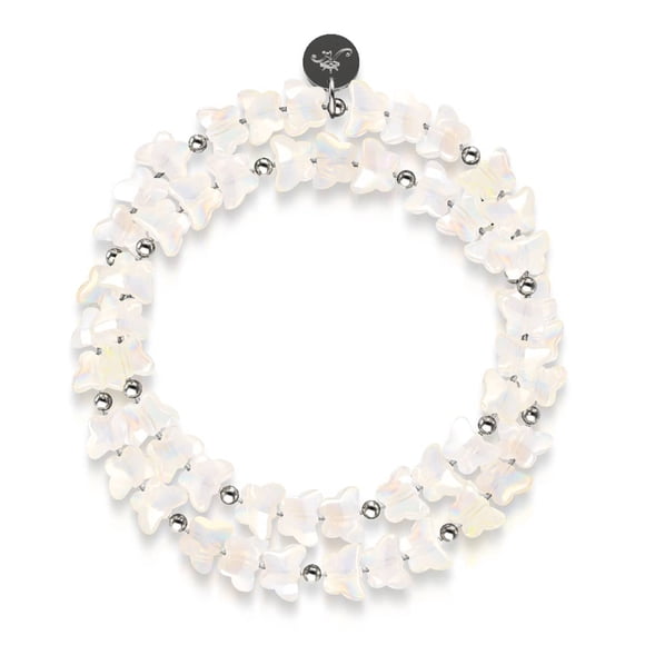 Champagne.925 Argent Sterling Butterfly Wrap