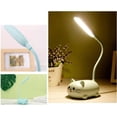 thumbnail image 2 of Genyerl LED Desk Lamp for Kids,Mini Cat Night Light, Cute Cat Foldable USB Rechargeable Reading Light Bedroom Children's Bedside Study (Blue), 2 of 7
