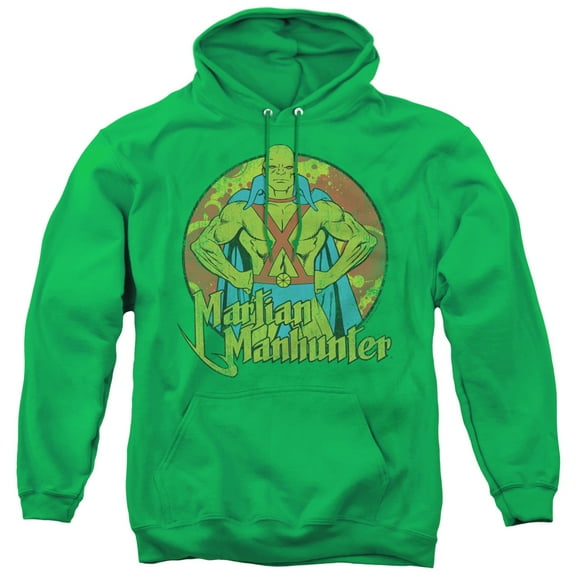 Dc - Martian Manhunter - Pull-Over Hoodie - X-Large