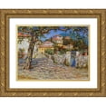 thumbnail image 1 of Obuchovsky, Yury 14x12 Gold Ornate Wood Framed with Double Matting Museum Art Print Titled - Light and Shadows II, 1 of 4