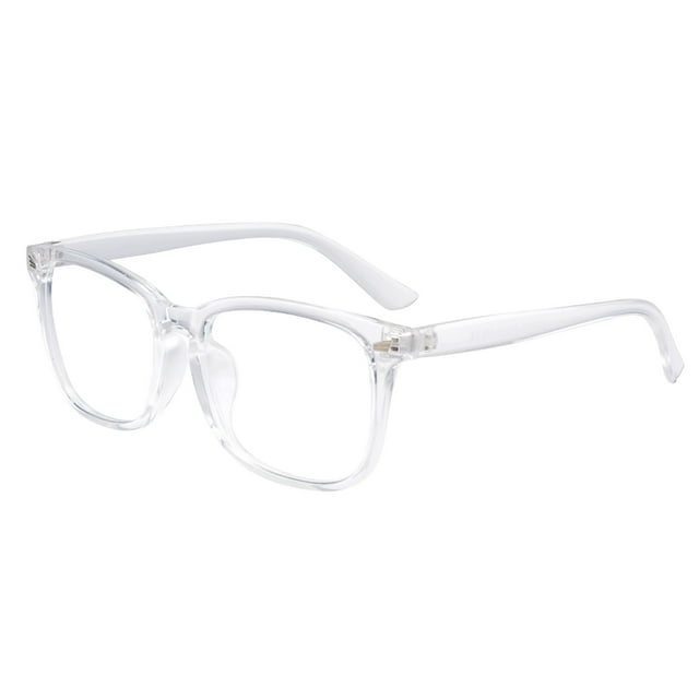 BotaniNest Lunettes à Lentilles Carrées Transparentes Unisexes (Non )