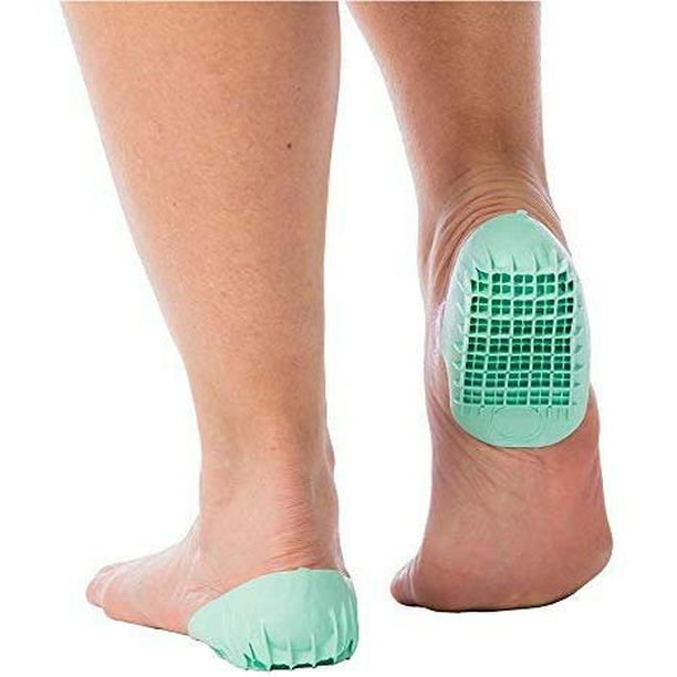 Tuli?s Heavy Duty Heel Cups, Green - Pro Heel Cup Shock Absorption and