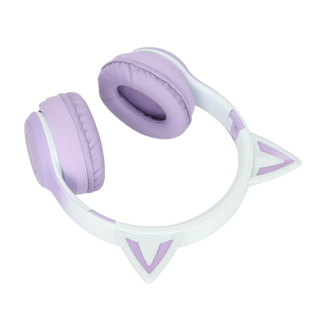 Auriculares Bluetooth con Oreja de Gato, Auriculares inalámbricos con Oreja de Gato para Juegos, Auriculares Bluetooth, Rendimiento de Alta Gama