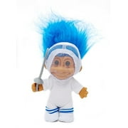 My Lucky Fencing Troll Doll - Blue Hair by Russ Berrie
