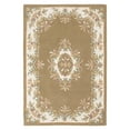 thumbnail image 3 of Eclatique Rug Traditional Traditional Tufted Beige Floral Area Rugs, 9' x 12', Non-Slip Backing, 3 of 4