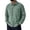 Green, variant on Mens Corduroy Shirt Long Sleeve Button Down Shirts Jacket Casual Business Loose Fashion Oversized Tops (2XL, Black)