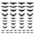 thumbnail image 2 of 3D Halloween Murciélagos Decoración de Pared Murciélagos Adhesivos de Pared Decorativos Murciélagos Ventanas Adorno LED Murciélagos Pegatinas de Pared 48 piezas, 2 of 7