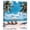 Light Blue Dark Green, variant on Wall Art Prints, Ocean Beach Framed Canvas Prints for Bedroom Living Room Bathroom Office, Palm Trees Summer Tropical Island Seaside Gallery Wrap Wall Art Poster for Gifts Home Decor 16"x16"