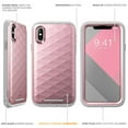thumbnail image 6 of iPhone X Case, Clayco [Hera Series] Full-body Rugged Case with Built-in Screen Protector, Iphone X, RoseGold, 6 of 6