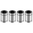 thumbnail image 1 of Linear Ball Bearings, 25mm Bore Dia, 40mm OD, 59mm Length (LM25UU Pack of 4), 1 of 5