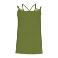 thumbnail image 4 of Xunlbb Tops for Women Under $5 Fashion Women's Spring/Summer Casual Round Neck Sleeveless Top Tank Top Sleeveless Tops for Women Under $5 S-2XL, 4 of 8