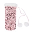 thumbnail image 1 of Funda navideña para botella de vino, bonita funda decorativa con lentejuelas brillantes para fiestas navideñas, 1 of 8