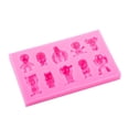 thumbnail image 2 of PinkHalloween Series Silicone Soft Food Safety Mold Clay Resin Ceramic CandyPink, 2 of 5