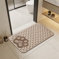 thumbnail image 1 of Kadlawus Bathroom Mat for Shower, PVC Non Slip Floor Mat, Eco Friendly Massage Foot Mat for Bathroom or Toilet, Textured Rug for Wet Floors, Easy Clean Waterproof Mat for Shower Room Floor, 1 of 6