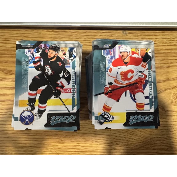 Collectible 2026-27 Upper Deck MVP Complete Hockey Set of 200 Cards No Short Prints