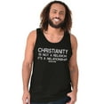 thumbnail image 5 of Christianity Is Not A Religion Tank Top T Shirts Men Women Brisco Brands S, 5 of 6