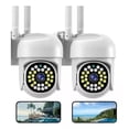 thumbnail image 1 of Cámara De Seguridad Wifi - Color Blanco Inalámbrico Bluemos,cámara De Seguridad Wifi Exterior Con Led Alarma, 1 of 8