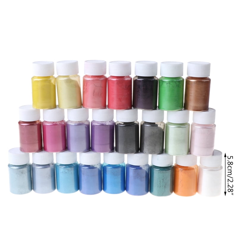DIY Jewelry Crafts Natural Mica Mineral Powder Epoxy Resin Dye for Bath Soap Soy Wax Candle Making Dyes Pearl Pigment