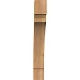 thumbnail image 2 of 3 1/2"W x 18"D x 24"H Merced Smooth Knee Brace, Western Red Cedar, 2 of 4