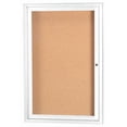 thumbnail image 1 of Aarco Products DCC2418RW 1-Door Enclosed Bulletin Board - White, 1 of 1