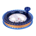 thumbnail image 5 of Carrete de pesca de material premium multifunción con carrete de cuerda de 450 m Carrete de agarre Rueda enrolladora de carrete de con cerradur, 5 of 5