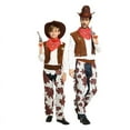 thumbnail image 5 of Disfraz de Halloween para niños, disfraz de vaquero, conjunto de chaleco vaquero y pantalones vaqueros occidentales, 5 of 5