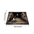 thumbnail image 7 of Halloween Door Mat Horror Creeping Doormat Scary Entrance Rug Indoor Outdoor by OVFUIZ, 7 of 7