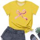 thumbnail image 5 of Blusas y camisas de manga corta con cuello redondo para niños pequeños, niños y niñas, camisetas estampadas de moda, lindas camisetas de manga corta con cuello redondo y estampado, blusa para niña, 5 of 7