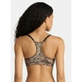 thumbnail image 2 of No Boundaries Women's Fit Stretch Scoop Racerback Bralette, Sizes XS-3XL, 2 of 3