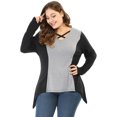thumbnail image 2 of Top cruzado Agnes Orinda Cuell V Gris 3XL, 2 of 6